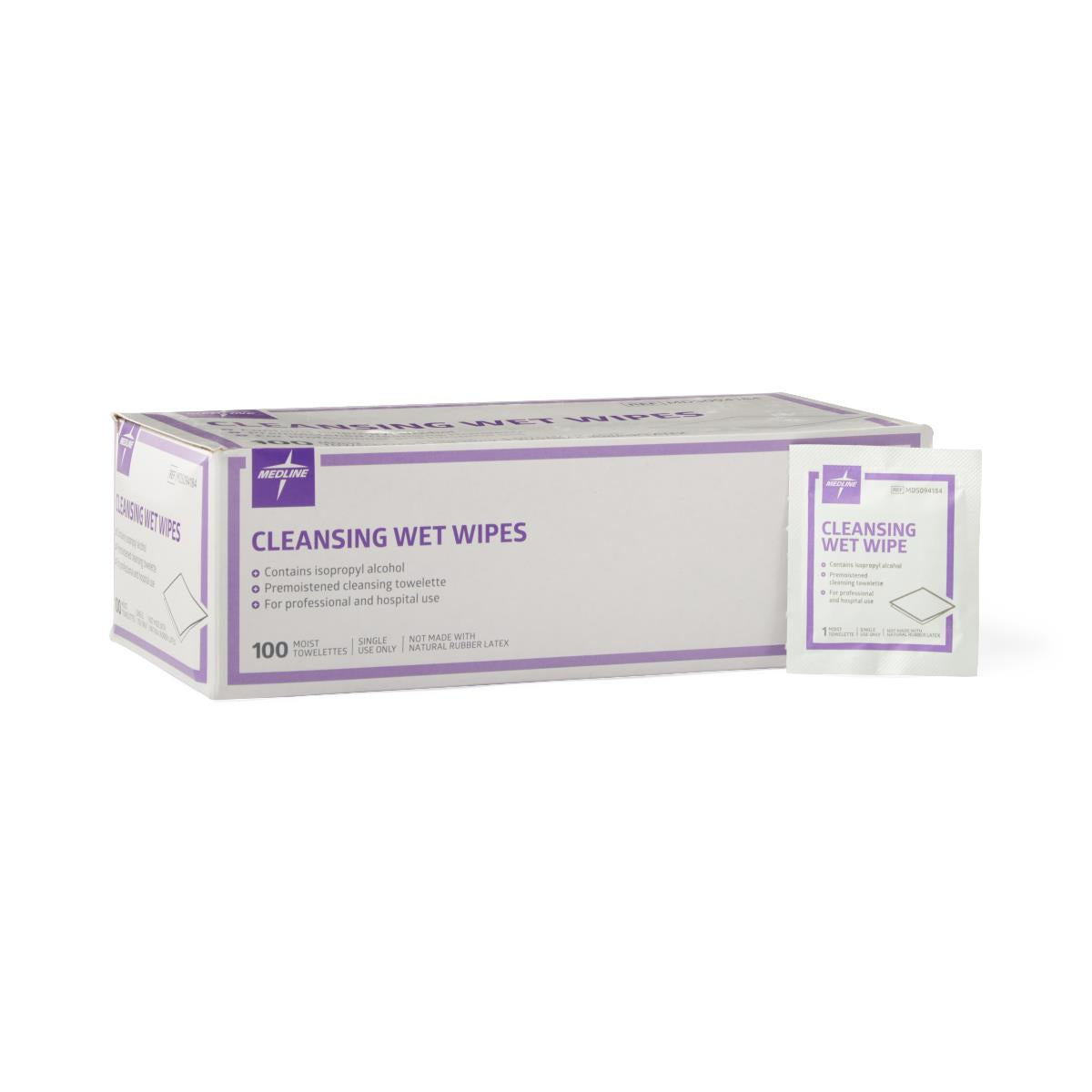 Medline Cleansing Wet Wipes