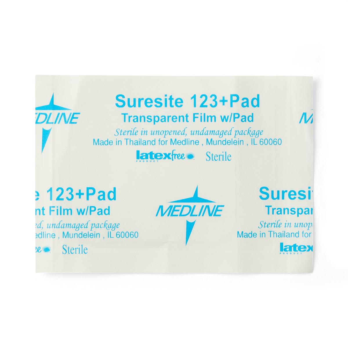 Medline Suresite 123+ Pad Transparent Dressings