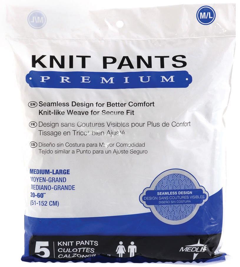 Medline Premium Knit Incontinence Underpants