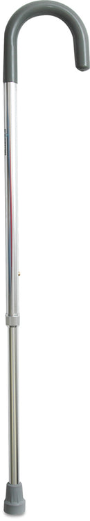 Compass Health ProBasics Round Handle Cane (SIlver),