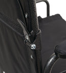 Compass Health ProBasics Bariatric Steel Transport Chair (Silver Vein)