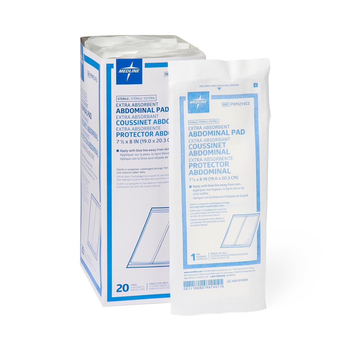 Medline Sterile Abdominal Pads