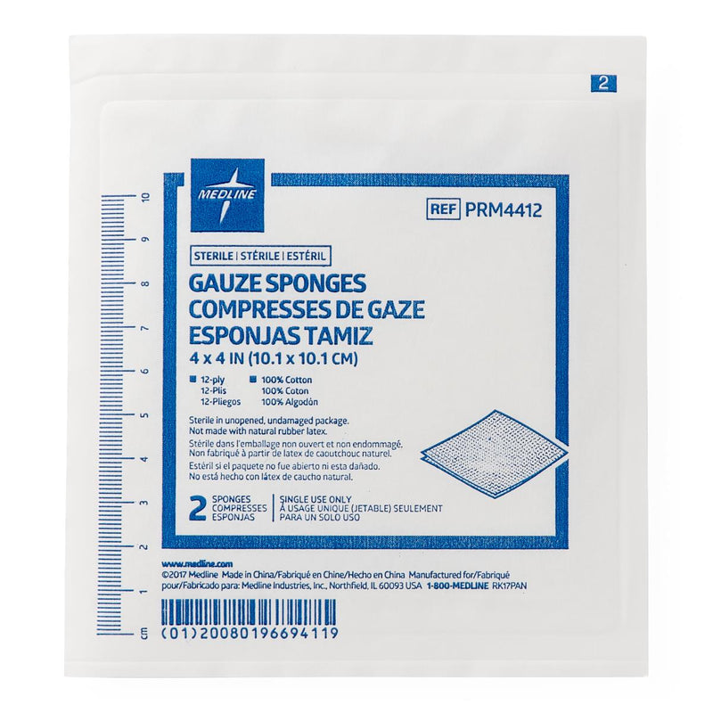 Medline Sterile Woven Gauze Sponges