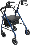 Compass Health ProBasics Junior Rollator with 6-inch Wheels, Blue