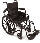 Compass Health ProBasics K4 Transformer Wheelchair with 18" x 16" Seat, Flip-Back Desk Arms and Swing-Away Footrests