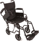 Compass Health ProBasics K4 Transformer Wheelchair with 18" x 16" Seat, Flip-Back Desk Arms and Swing-Away Footrests