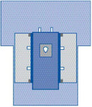 Medline OrthoMax Hip Drapes with Pouches