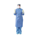 Medline Sterile Eclipse Non-Reinforced Surgical Gowns with Set-In Sleeves