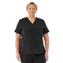 Medline Lexington AVE Women's 3-Pocket Scrub Tops (Style 4802) - Wine