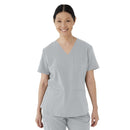 Medline Lexington AVE Women's 3-Pocket Scrub Tops (Style 4802) - Charcoal
