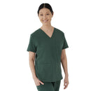 Medline Lexington AVE Women's 3-Pocket Scrub Tops (Style 4802) - Navy Blue