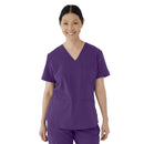 Medline Lexington AVE Women's 3-Pocket Scrub Tops (Style 4802) - Red
