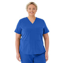 Medline Lexington AVE Women's 3-Pocket Scrub Tops (Style 4802) - Wine