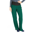 Medline Ocean AVE Women's Wide Waistband Stretch Scrub Pants - Petite Length (Style 5560)