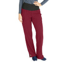 Medline Ocean AVE Women's Wide Waistband Stretch Scrub Pants - Petite Length (Style 5560)