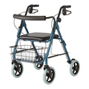 Medline Deluxe Rollator with 8" Wheels