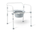 Medline Steel 3-in-1 Folding Elongated Commodes