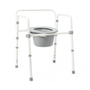 Medline Steel 3-in-1 Folding Commodes