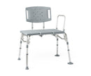 Medline Bariatric Bath Transfer Benches with Reversible Backrest