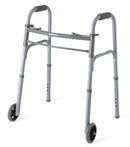 Medline Youth Folding Walkers with 5" Wheels