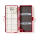 Medline Foam Block Needle Counters with Magnet and Blade Remover