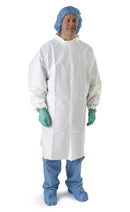 Medline Disposable Static-Dissipative Microporous Breathable Frocks