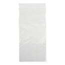 Medline Plastic Zip Closure Bags with White Write-On Block