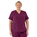 Medline Lexington AVE Women's 3-Pocket Scrub Tops (Style 4802) - Black
