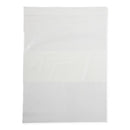 Medline Plastic Zip Closure Bags with White Write-On Block