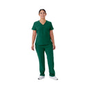 Medline Brooklyn AVE Women's Mock Wrap 2-Pocket Scrub Tops (Style 48787)