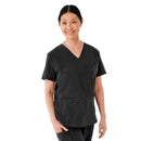 Medline Lexington AVE Women's 3-Pocket Scrub Tops (Style 4802) - Wine
