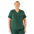 Medline Lexington AVE Women's 3-Pocket Scrub Tops (Style 4802) - Charcoal
