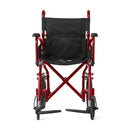 Medline Basic Aluminum Transport Chair with 12" Wheels