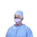 Medline Level 3 Duckbill-Style Tie Mask with Anti-Fog Foam and Shield