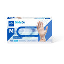 Medline Glide-On Powder-Free Vinyl Exam Gloves - CA Only