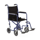Medline Basic Steel Transport Chairs with 8" Wheels