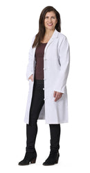 Medline Refine Women's 4-Pocket Full-Length Lab Coats