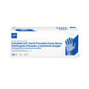 Medline Sterile Extended Cuff Nitrile Exam Gloves