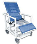 Healthline Bariatric reclining shower commode chair