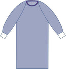 Medline Sterile Fabric-Reinforced Aurora Gowns with Raglan Sleeves