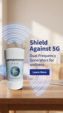VibranceIQ Holistic Healthcare Upgraded Total EMF Harmonizer with 5G Shield and USB-C.  Includes USB-C Cable and Wall Adapter.