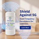 VibranceIQ Holistic Healthcare Total EMF Harmonizer with 5G Shield - Includes USB C Cable and Wall Adapter