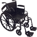 Compass Health ProBasics K2 Wheelchair with 18" x 16" Seat and Swing-Away Footrests