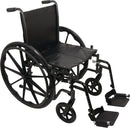 Compass Health ProBasics K2 Wheelchair with 16" x 16" Seat and Elevating Legrests