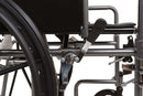 Compass Health ProBasics Reclining Wheelchair, 16" x 17", Removable Desk Arms & ELRs