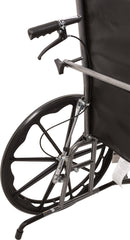 Compass Health ProBasics Reclining Wheelchair, 22" x 17", Removable Desk Arms & ELRs