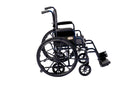 Compass Health ProBasics K4 Transformer Wheelchair with 20" x 16" Seat, Flip-Back Desk Arms and Swing-Away Footrests