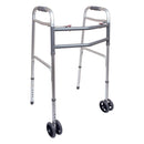 Compass Health ProBasics Bariatric 2-Button Walker with 5-inch Wheels 2/CS