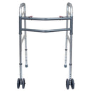 Compass Health ProBasics Bariatric 2-Button Walker with 5-inch Wheels