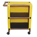 MJM International Two Shelf Linen Cart